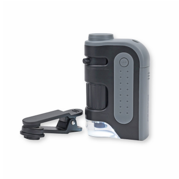 Carson Microscope de Poche MM-350 MicroBrite Plus 60-120x avec Adaptateur pour Smartphone