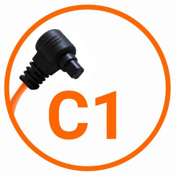 Miops Câble de Connexion Caméra Canon C1 Orange