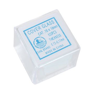 Byomic Couvre-objectifs 18x18 mm 100 Pièces