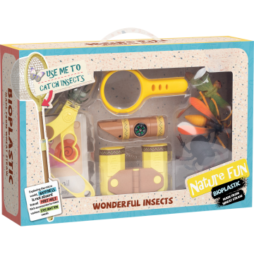 Byomic Kids Set Explorateur d’Insectes 18 pièces