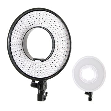 Falcon Eyes Lampe Annulaire LED Bi-Color Dimmable DVR-300DVC sur 230V