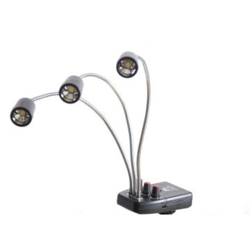 Falcon Eyes Lampe Macro LED DV-3B sur Batterie