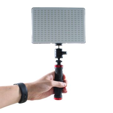 Falcon Eyes Kit Lampe LED Bi-Color DV-240SL-K1 réglable incl. batterie