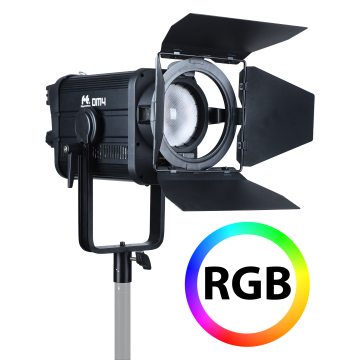 Falcon Eyes RGB LED Fresnel Spot Dimmbable DM4 400W