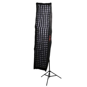 Falcon Eyes Softbox 40x180 cm + Grille en nid d'abeilles FER-SB40180HC