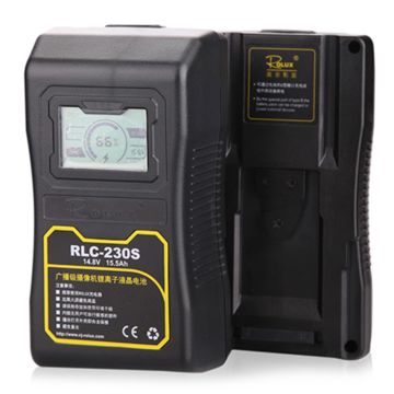 Rolux Batterie V-Mount RLC-230S 230Wh 14,8V 15500mAh