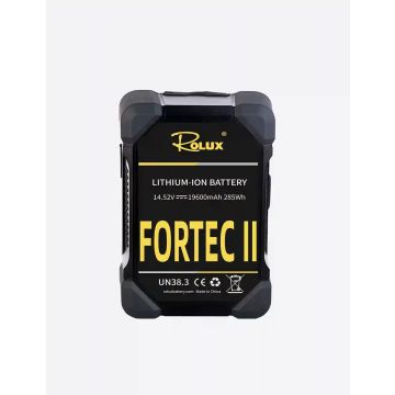Rolux Batterie V-Mount Fortec II 282Wh 14,4V 19400mAh