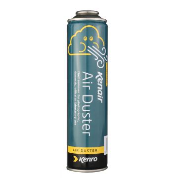Kenro Aérosol d'air comprimé + Valve en plastique 360 ml