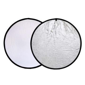 Linkstar Réflecteur 2 en 1 R-60SW Argent/Blanc 60 cm