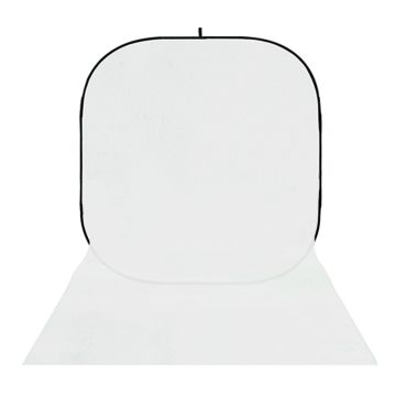StudioKing Panneau de Fond BBT-01 Blanc 400x150 cm