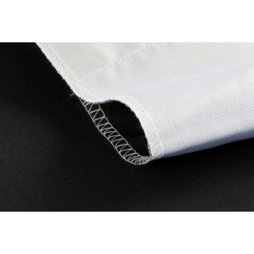 StudioKing Toile de Fond 2,7x5 m Blanc/Noir