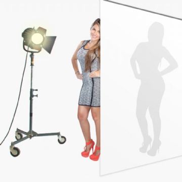 StudioKing Fond Super Flexiglass 1,45 x 5 m