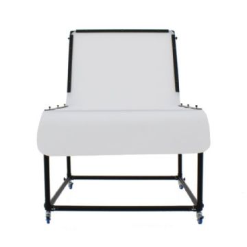 StudioKing Table de Prise de Vue Professionnelle FST-10200W 100x200 cm