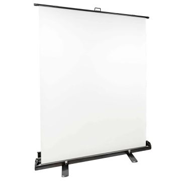 StudioKing Écran de Fond Enroulable FB-150200FW 150x200 cm Blanc