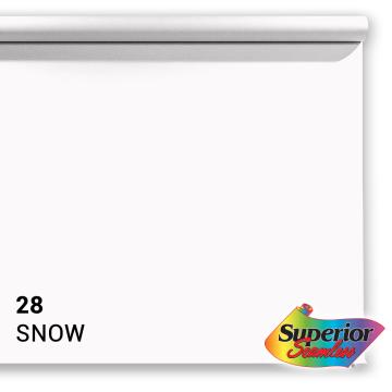 Superior Papier de Fond 28 Snow 2,72 x 11m