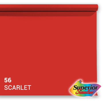 Superior Papier de Fond 56 Scarlet 2,72 x 11m