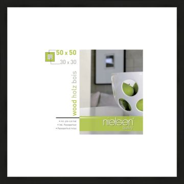 Nielsen Cadre Photo 8988053 Apollon Noir 50x50 / 30x30 cm