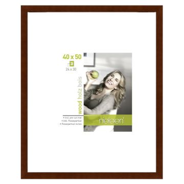 Nielsen Cadre Photo 8988024 Apollon Wenge 40x50 / 24x30 cm
