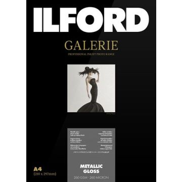 Ilford Galerie Metallic Gloss 260g A4 25 feuilles Ilford Galerie Metallic Gloss 260g A4 25 feuilles
