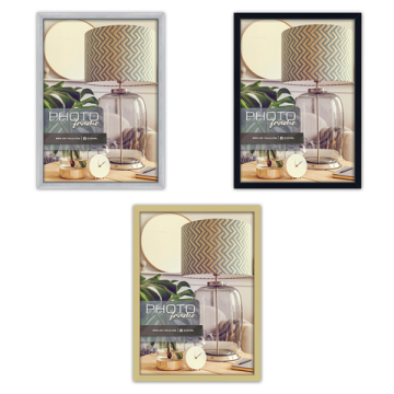 Pack promotionnel de cadres photo en aluminium Zep John