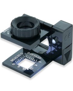 Carson Compteur de Fils Pliable avec LED 11,5x15mm