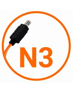 Miops Câble de Connexion Appareil photo Nikon N3 Orange