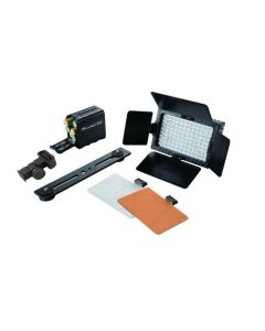 Falcon Eyes Ensemble de Lampes LED à Intensité Variable DV-96V-K1 sur Batterie