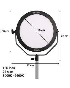 Falcon Eyes Lampe LED Bi-Color Sophiez SO-28TD sur 230V