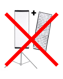 Falcon Eyes Panneau LED Flexible Bi-Color RX-36TDX 120x45 cm