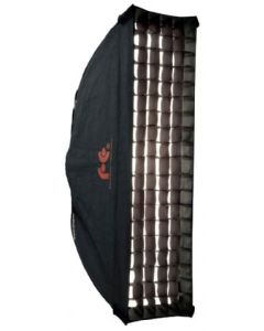 Falcon Eyes Softbox 30x160 cm + Grille en nid d'abeille FER-SB30160HC