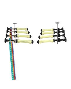 Falcon Eyes Support de Fond B-4W pour 4 Rouleaux