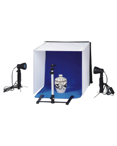 Falcon Eyes Boîte Photo Pliable PBK-40AB-2LS 40x40 cm + 2 Lampes