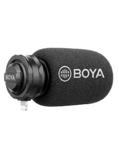 Boya Microphone Shotgun Numérique BY-DM200 pour iOS Boya Microphone Shotgun Numérique BY-DM200 pour iOS