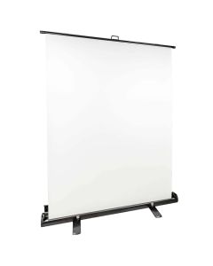 StudioKing Écran de Fond Enroulable FB-150200FW 150x200 cm Blanc