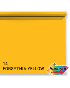 Superior Papier de Fond 14 Forsythia Jaune 1,35 x 11m
