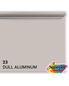 Superior Papier de Fond 23 Dull Aluminum 1,35 x 11m