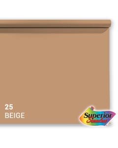 Superior Papier de Fond 25 Beige 2,72 x 11m