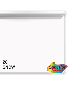 Superior Papier de Fond 28 Snow 2,72 x 11m