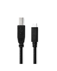 USB Kabel 2m USB-C vers USB-B