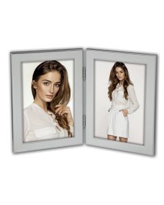 Zep Cadre Photo S4025 Olimpia Silver Double 2x13x18 cm