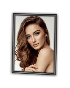 Zep Cadre Photo BN118 Métal Noir 20x25 cm