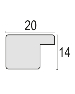 Zep M5739 Cadre en Bois 30x40 cm