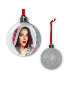 Zep SF105S1 Photo Snow Flake Silver 7,5x7,5 cm