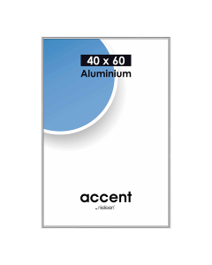 Nielsen Cadre Photo 55123 Accent Argent Brillant 40x60 cm