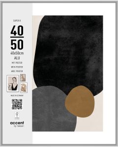 Nielsen Cadre Photo 5440124 Super 8 Argent Mat 40x50 cm