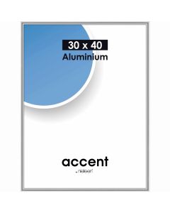 Nielsen Cadre Photo 52539 Accent Blanc Brillant 40x50 cm
