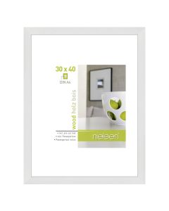 Nielsen Cadre Photo 8988017 Apollon Blanc 30x40 / 21x29,7 cm
