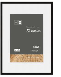 Nielsen Cadre Photo 6341100 Skava Noir A2 42x59,4 cm