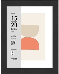 Nielsen Cadre Photo 3217201 Wood 19 Noir 15x20 cm