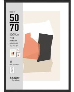 Nielsen Cadre Photo 3252201 Wood 19 Noir 50x70 cm